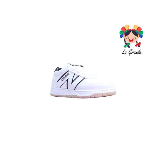 420 ROJO ARANDANO Blanco Negro Tenis Casual para Niña, Niño, Dama, Joven y Caballero