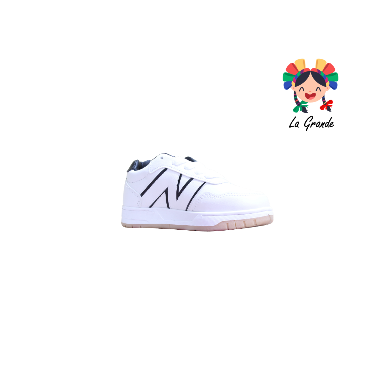 420 ROJO ARANDANO Blanco Negro Tenis Casual para Niña, Niño, Dama, Joven y Caballero