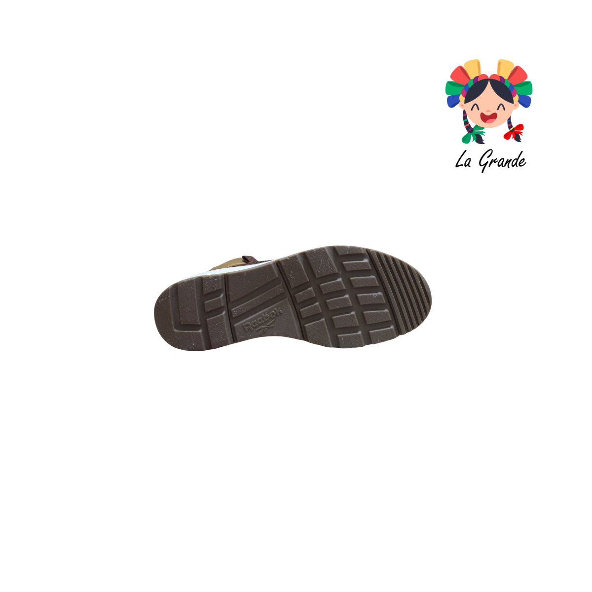 GEO MID RBK Café Beige Tenis Casual Importado Original Para Joven y Dama