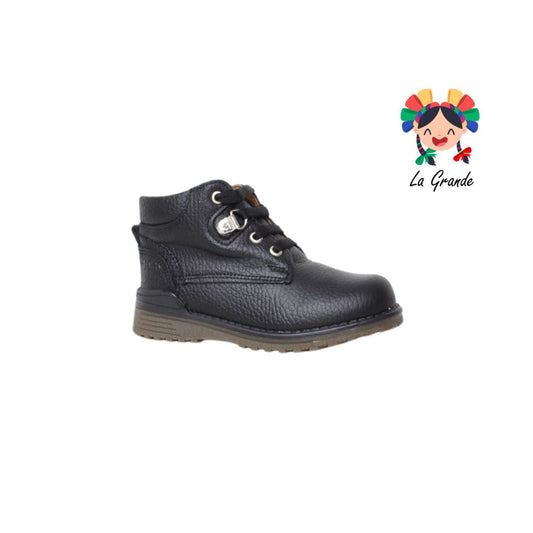 4228 DOGI Negro Bota Casual para Niño