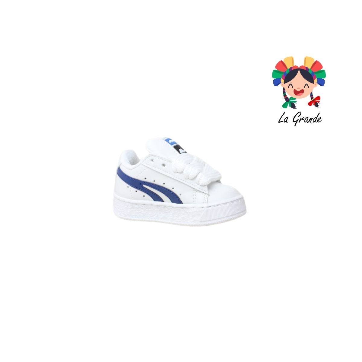 425 PICHUS Blanco Rey Sint Tenis Casual para Bebé, Niña y Niño