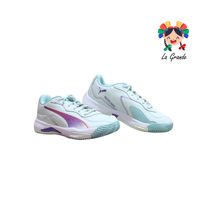 NOVA COURT PM Azul Morado Tenis Casual Importado Original para Dama