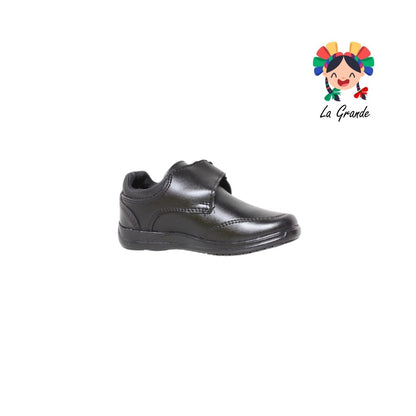 435 ADRIANO GIANETTI Negro Sintético Zapato Escolar para Niño