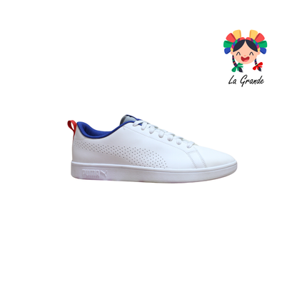 SMASH ACE PM Blanco Azul Rojo Tenis Importado Original Para Caballero