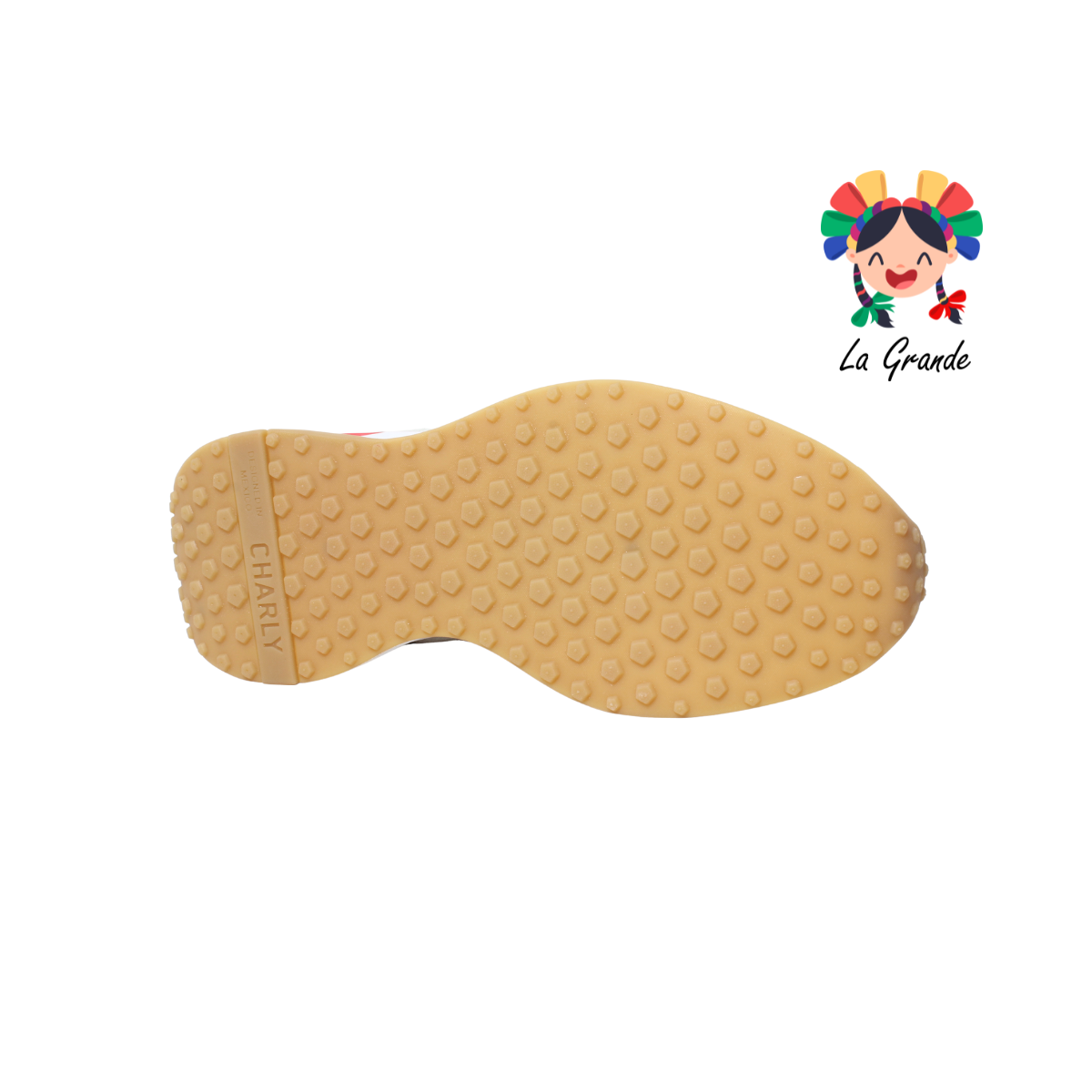 1087293001 CHARLY Bco Vino Vde Tenis Casual para Caballero