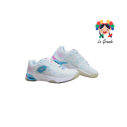 9H549184 LOTTO Blanco Menta Tenis Casual para Dama