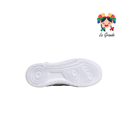 444 KPOP CHAMPS Bco Menta Sint Tenis Casual para Niña y Dama