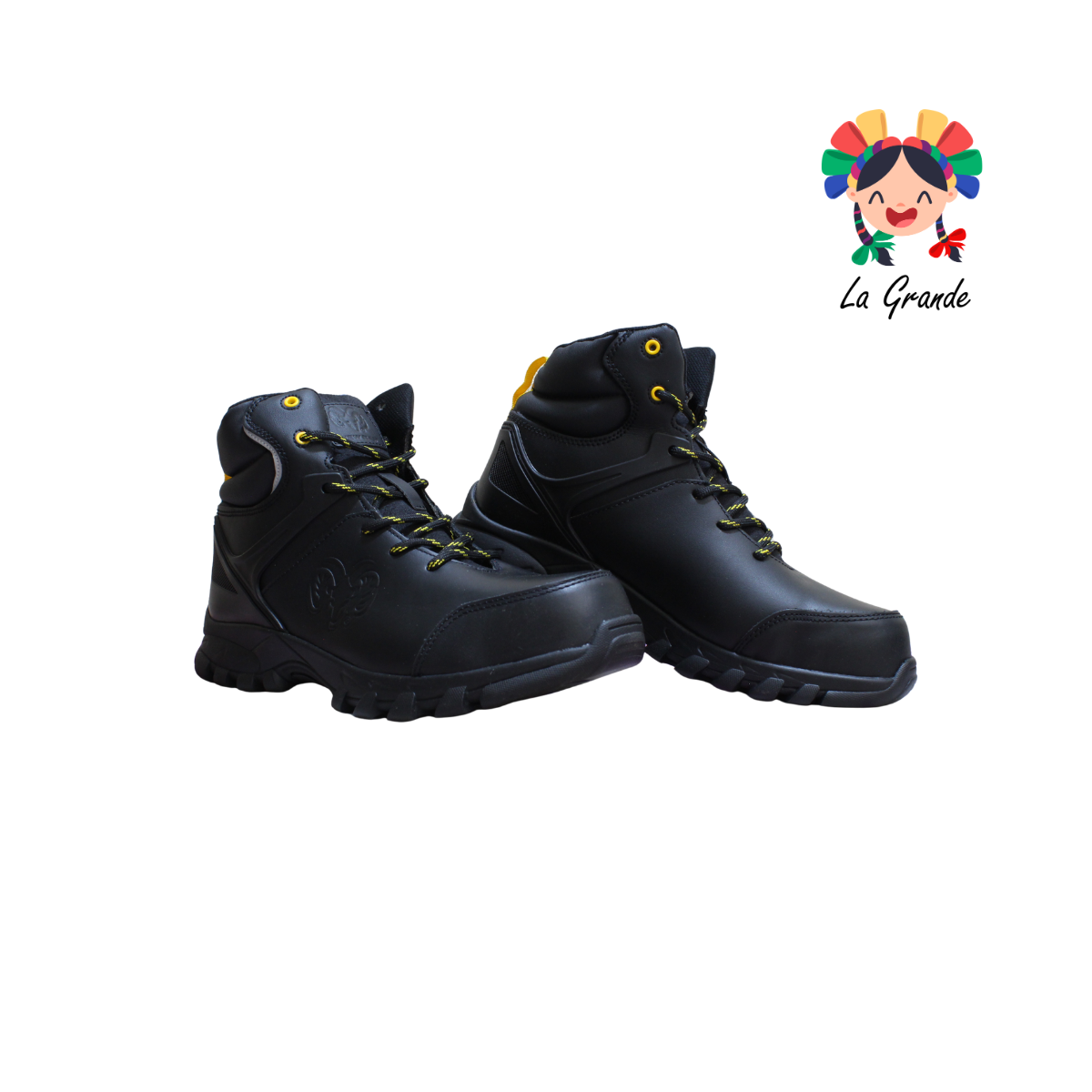 9602 RAM Ngo Rey Amarillo Bota Industrial con Casco para Caballero
