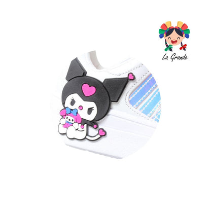 4500 FRIDAYS Blanco Tornasol Tenis Casual Urbano para Niña y Dama
