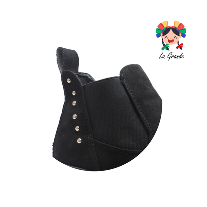 708 YUL Negro Nobuck Bota para Dama