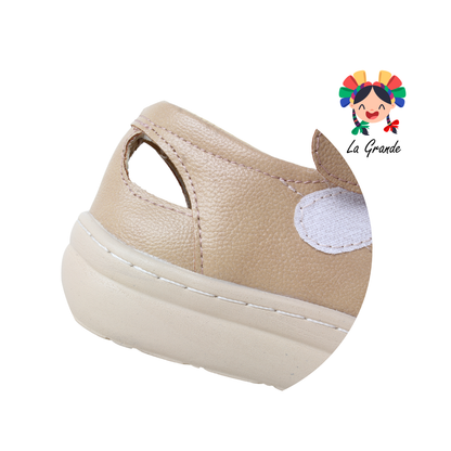 4580 BON WILD Latte Flother Huarache Casual para Dama
