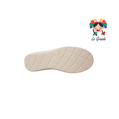 4580 BON WILD Latte Flother Huarache Casual para Dama