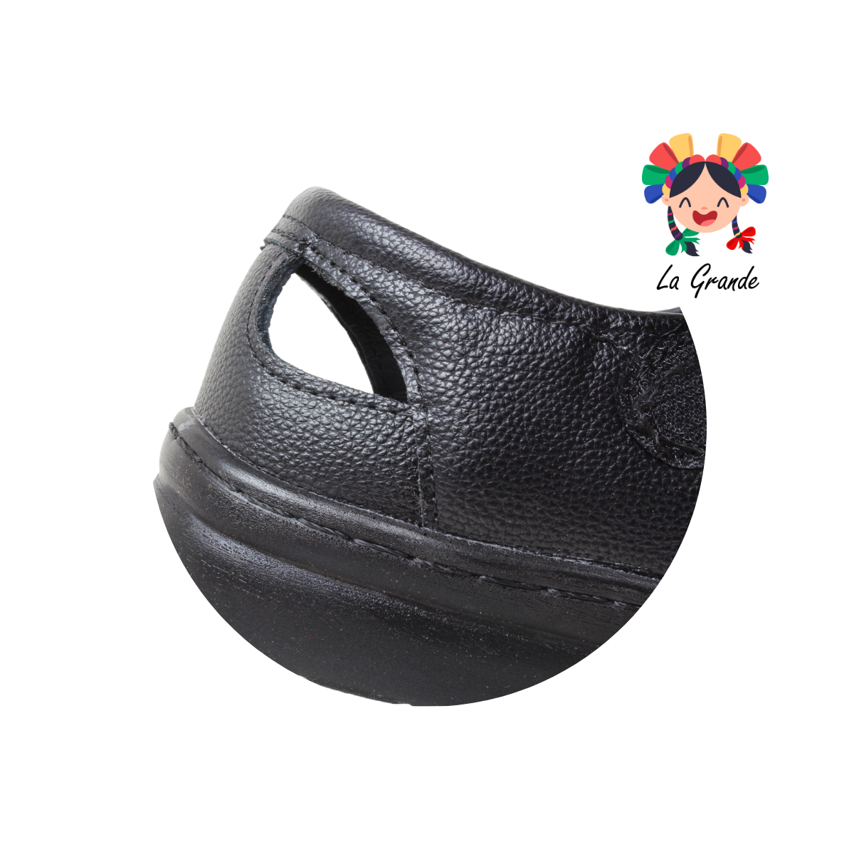 4580 BON WILD Negro Flother Huarache Casual para Dama