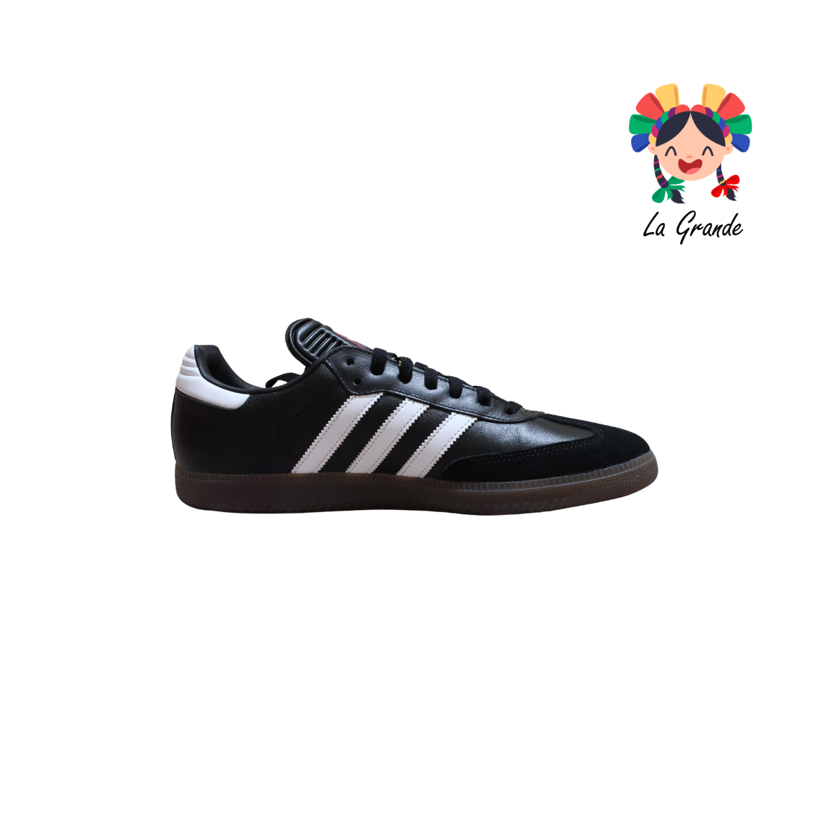 SAMBA ADD Negro Blanco Gamuza Tenis Casual Importado Original Para Caballero