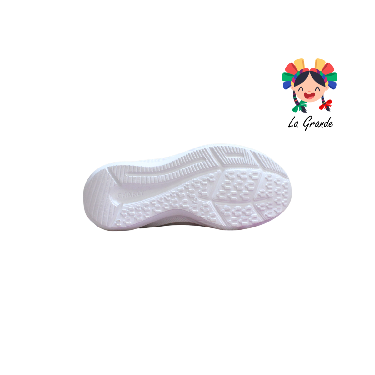 1087477 CHARLY Blanco Negro Deportivo para Dama y Joven