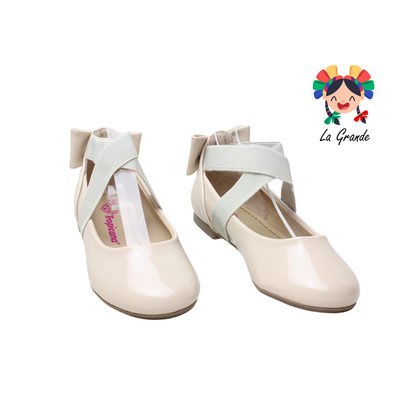 46028 TROPICANA Rosa Taiga Charol Balerina para Niña