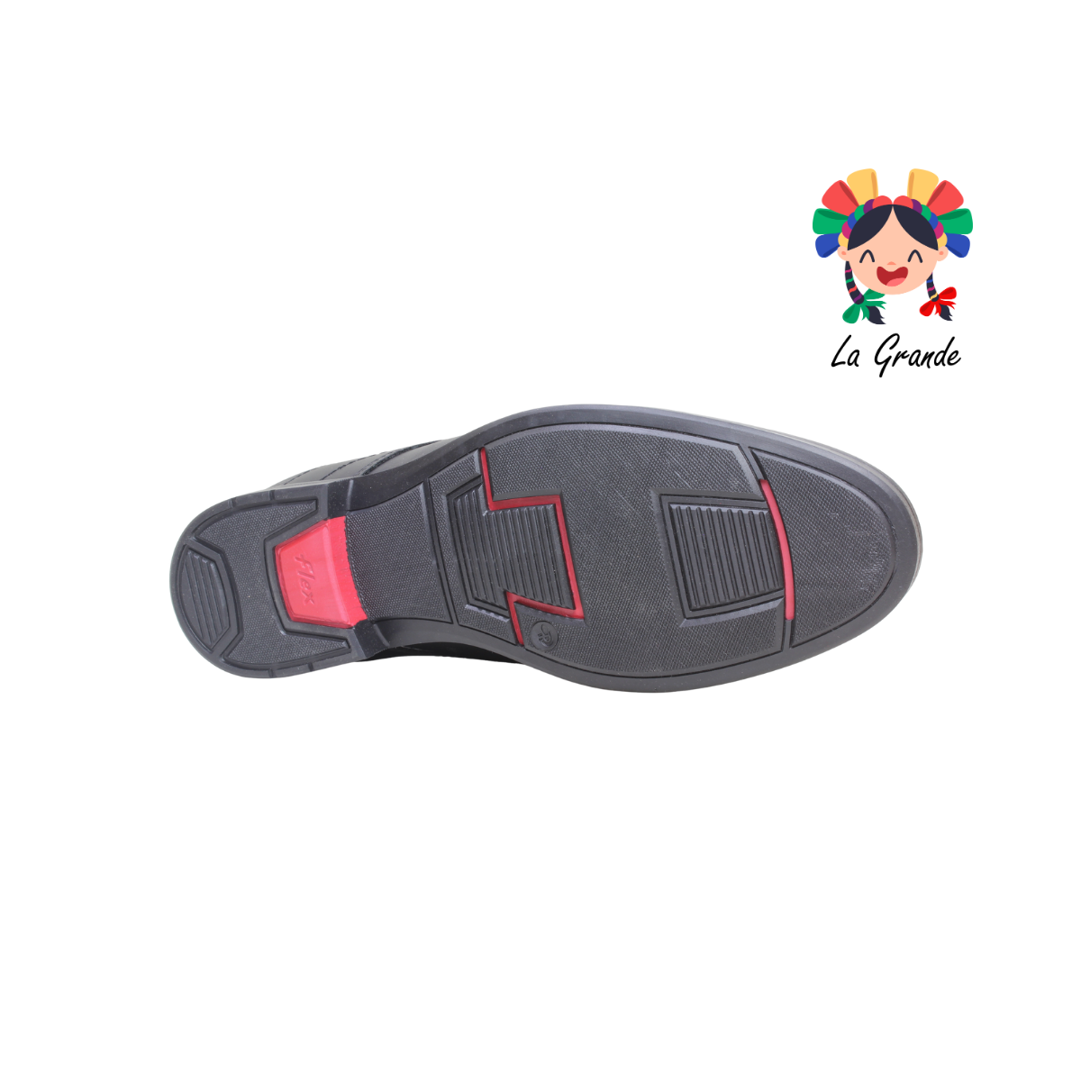 4615 CUSTOM Negro Atanado Zapato Casual para Caballero