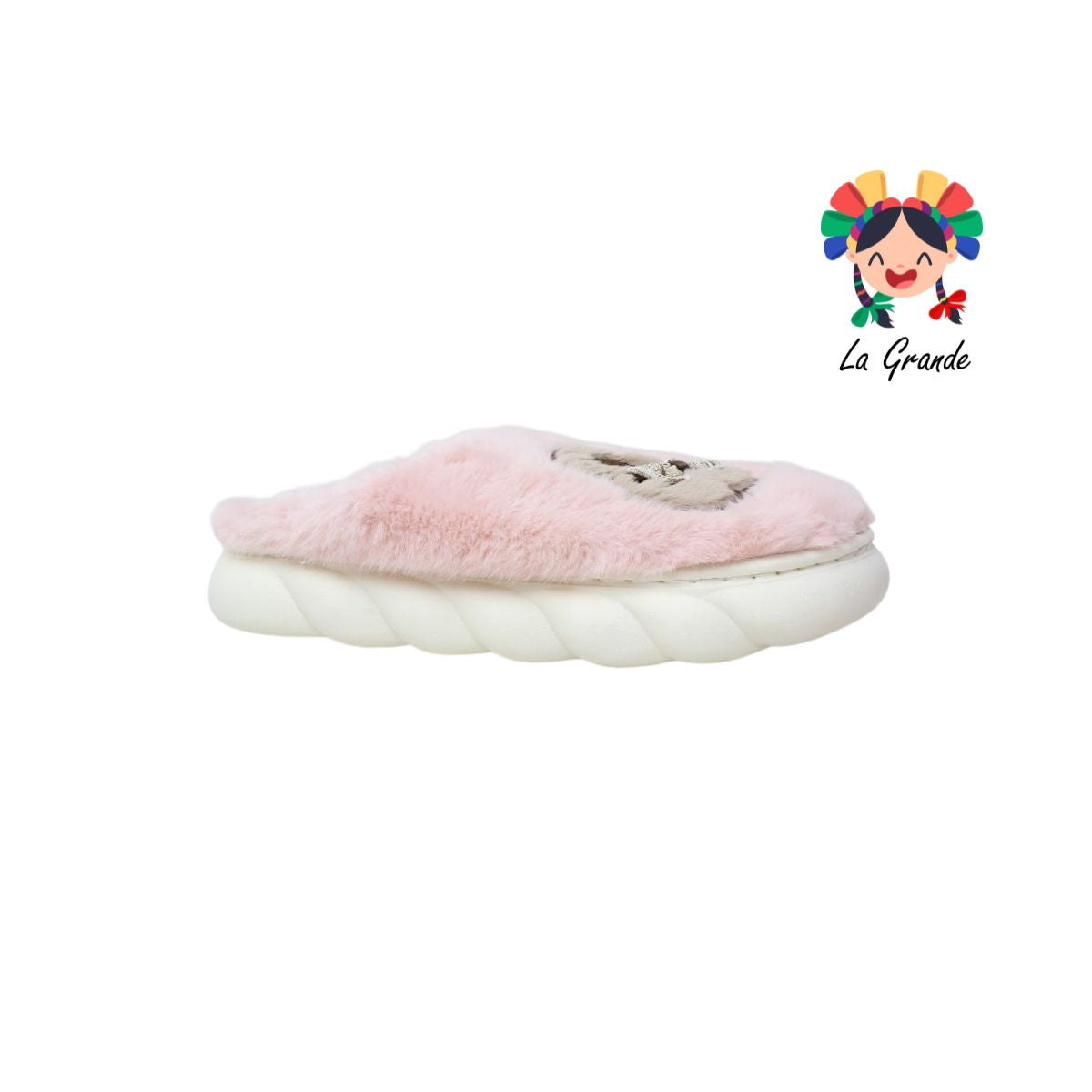 701155 MT Multicolor Capibara Pantufla Afelpada para Dama y Joven y Caballero