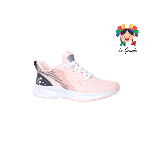 1049976008 CHARLY Rosa Blanco Tenis Deportivo para Dama