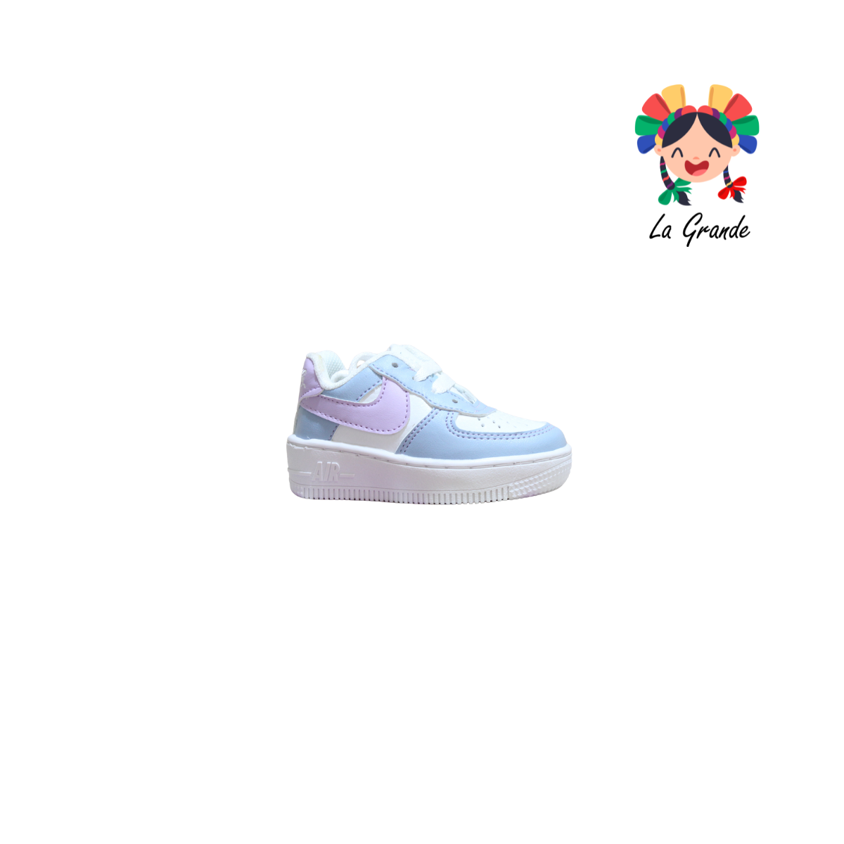 2000 JAG SPORT Blanco Cielo Lila  Sint Tenis Casual