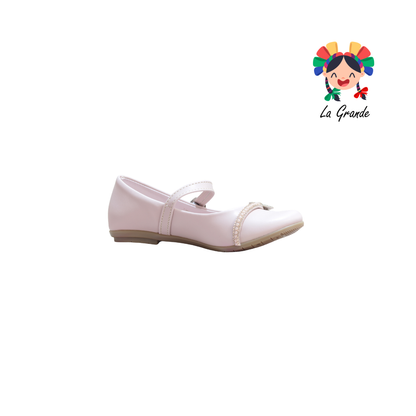 1921 MODA LINDA Rosa Rich Sint Balerina para Niña