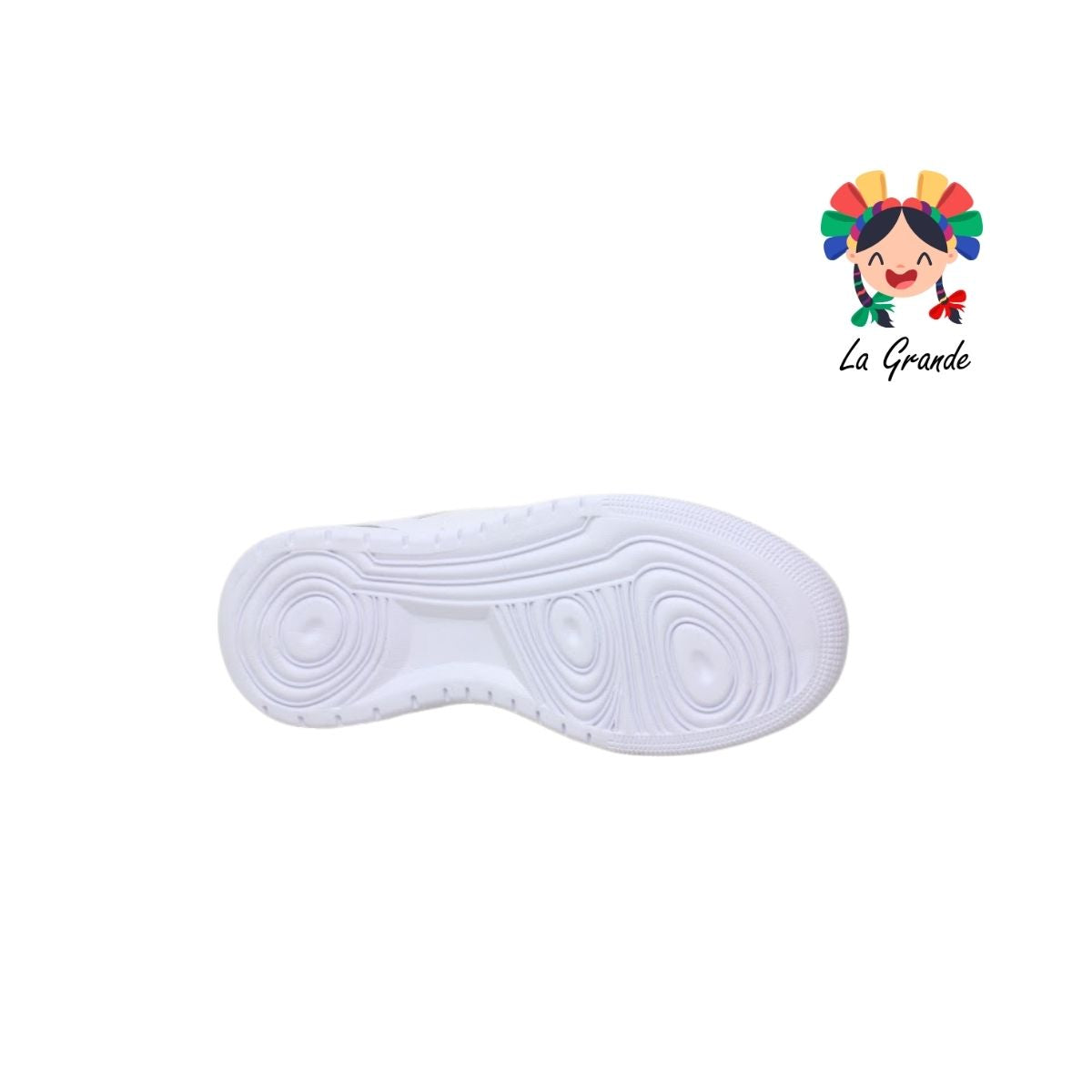 480 VANPI Blanco Tenis Escolar con Válvula para Joven, Dama y Caballero