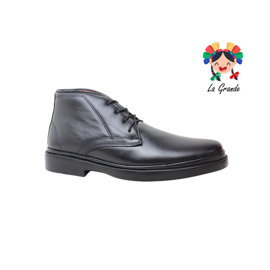 36101 TRIPLES Negro Piel zapato Casual para Caballero
