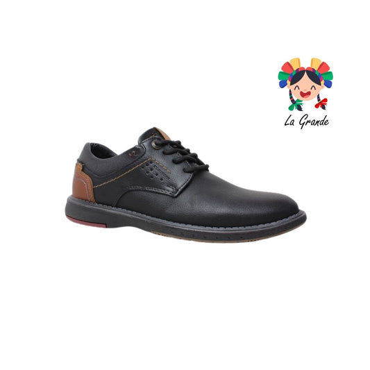 4850 CUSTOM Negro Camel Nobuck Zapato Casual para Caballero