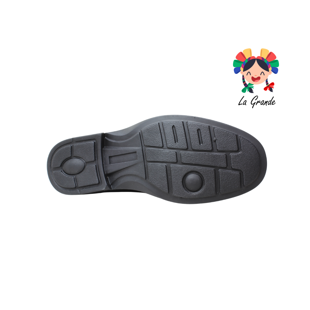 36101 TRIPLES Negro Piel zapato Casual para Caballero