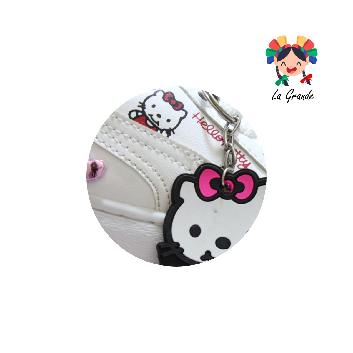 V-050 VANNI CLUB Blanco Rojo  Tenis Casual para Bebé y Niña