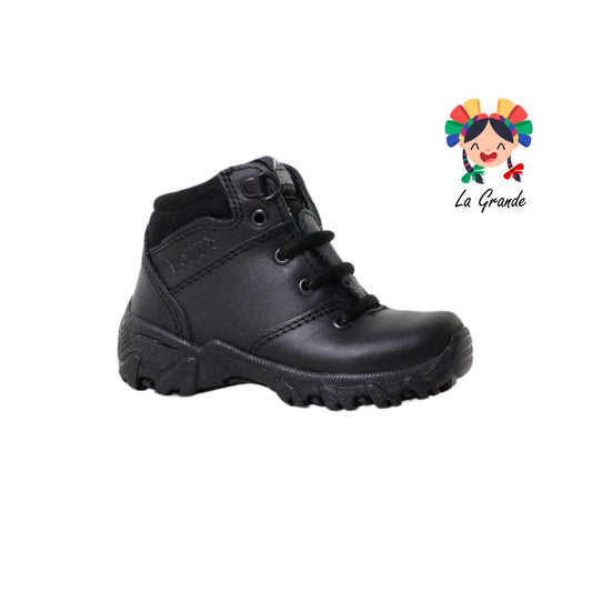 48 BODDY Negro Sint Zapato Escolar para Niño