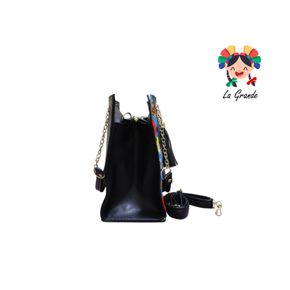 038 SNOPY LUCCIANA Bolsa Ngo Casual Cuadrada con Cadena para Dama