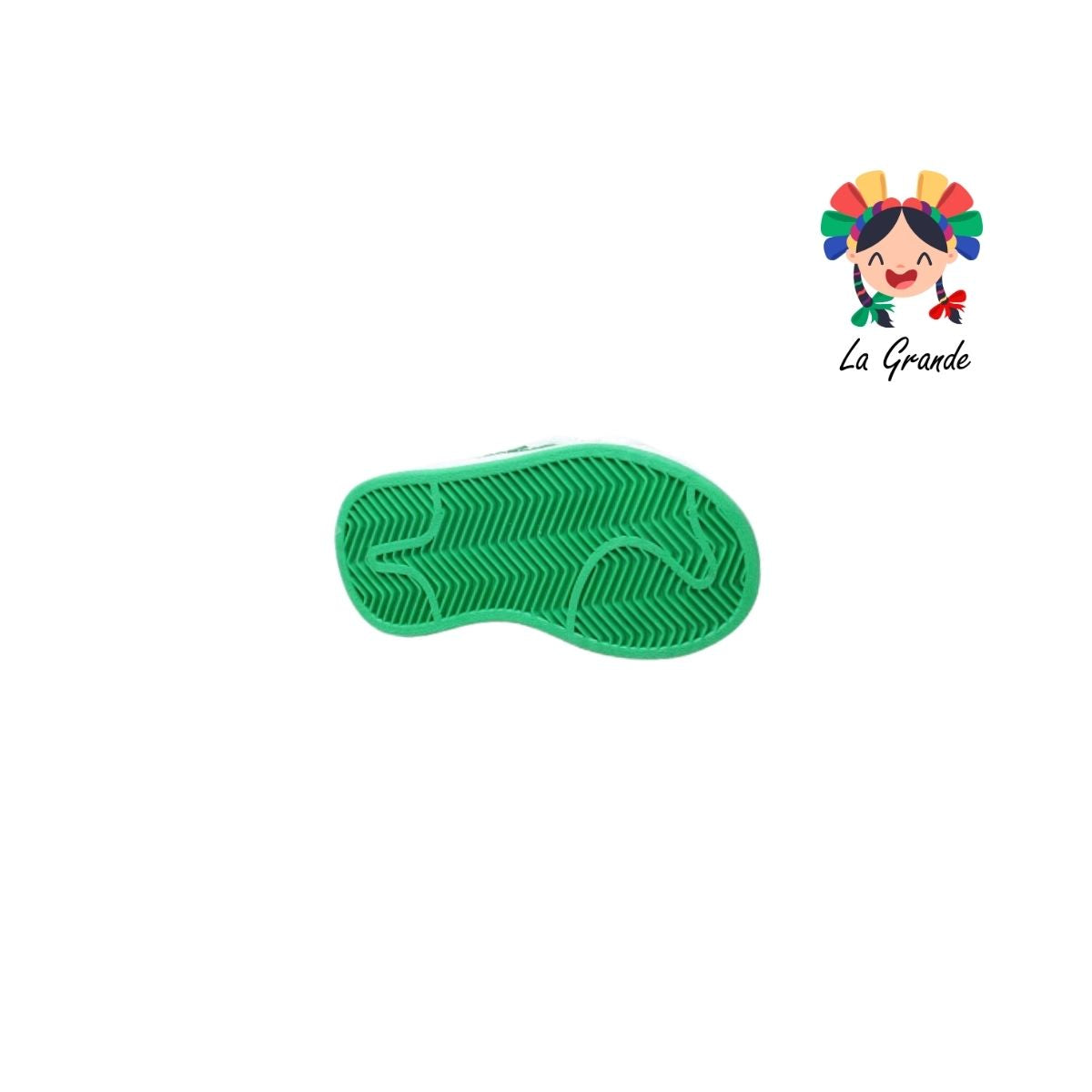 490 PICHUS Blanco Verde Sint Tenis Casual para Bebé,Niña y Niño