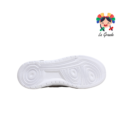 490 VANPI Blanco Negro Tenis Deportivo con Válvula para Caballero