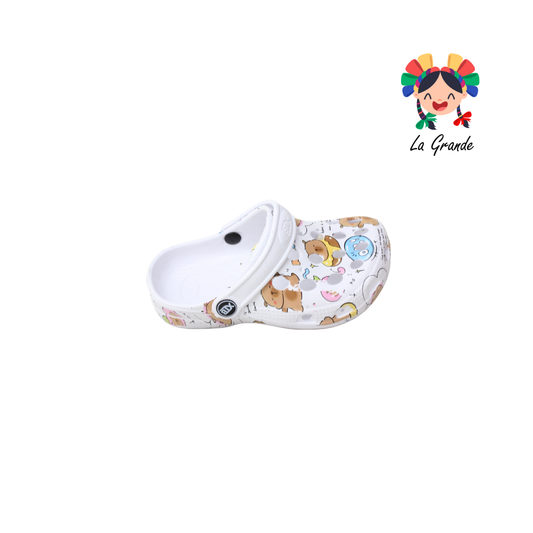 903-CAPI XTB Multicolor Sintético Sandalia de Playa o Baño para Niña y Niño