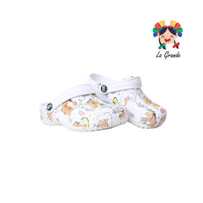 903-CAPI XTB Multicolor Sintético Sandalia de Playa o Baño para Niña y Niño
