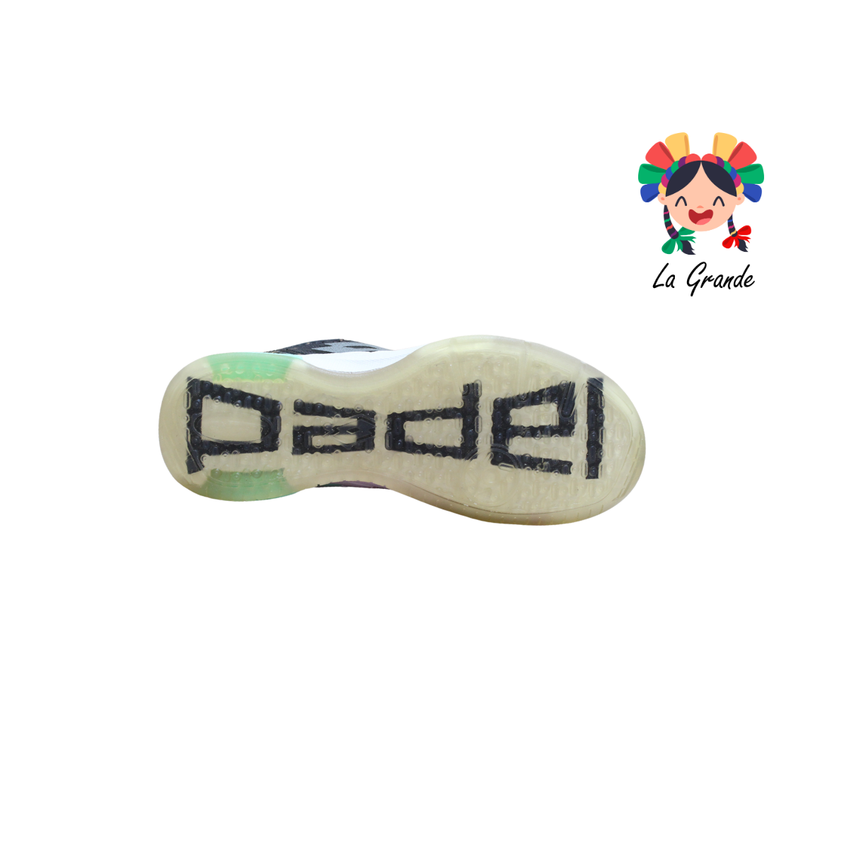 9H549012 LOTTO Gris Verde Tenis Casual para Dama