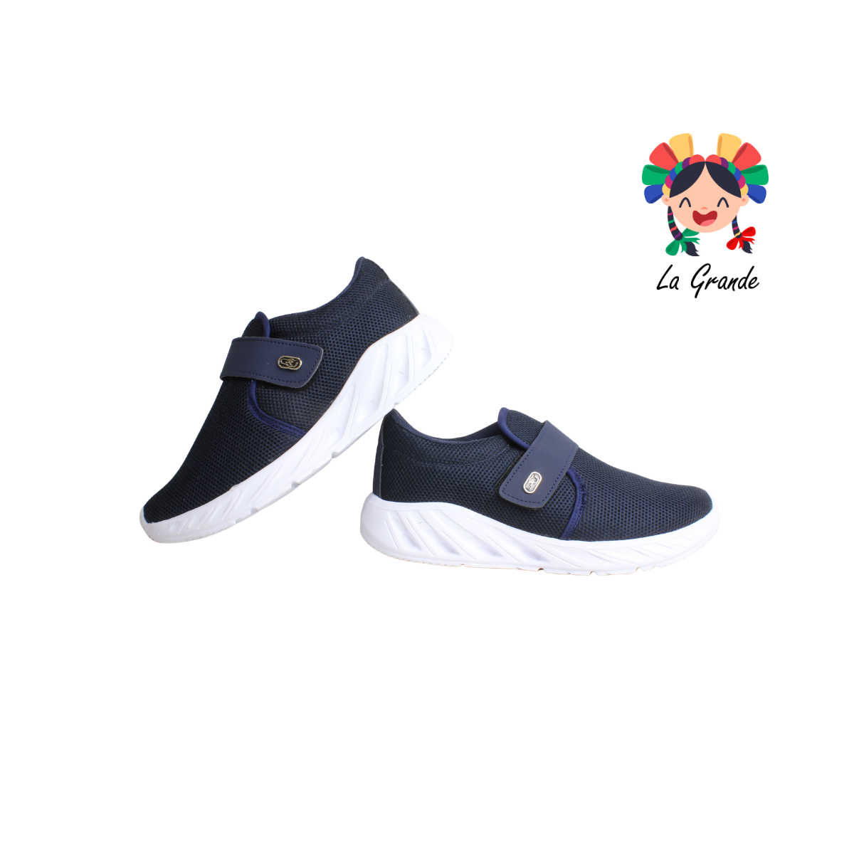 987 RULES Marino Blanco Tenis Casual para Dama, Joven y Caballero