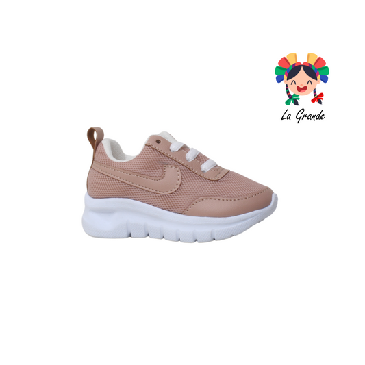 5000 MIKE Palo de Rosa Sint tenis Casual para Niña