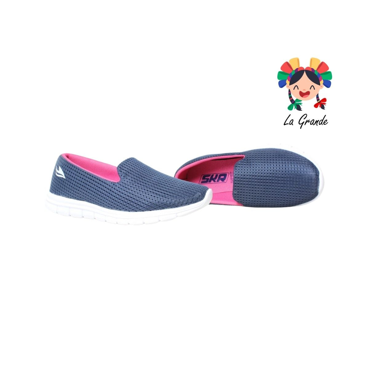 500 SKR Marino Fiusha Textil Tenis tipo Mocasín para Dama