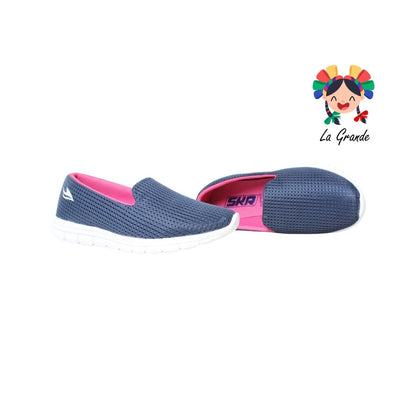 500 SKR Marino Fiusha Textil Tenis tipo Mocasín para Dama