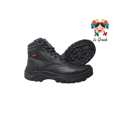 5010 BUKANERO Negro Flother Bota de Montaña para Caballero