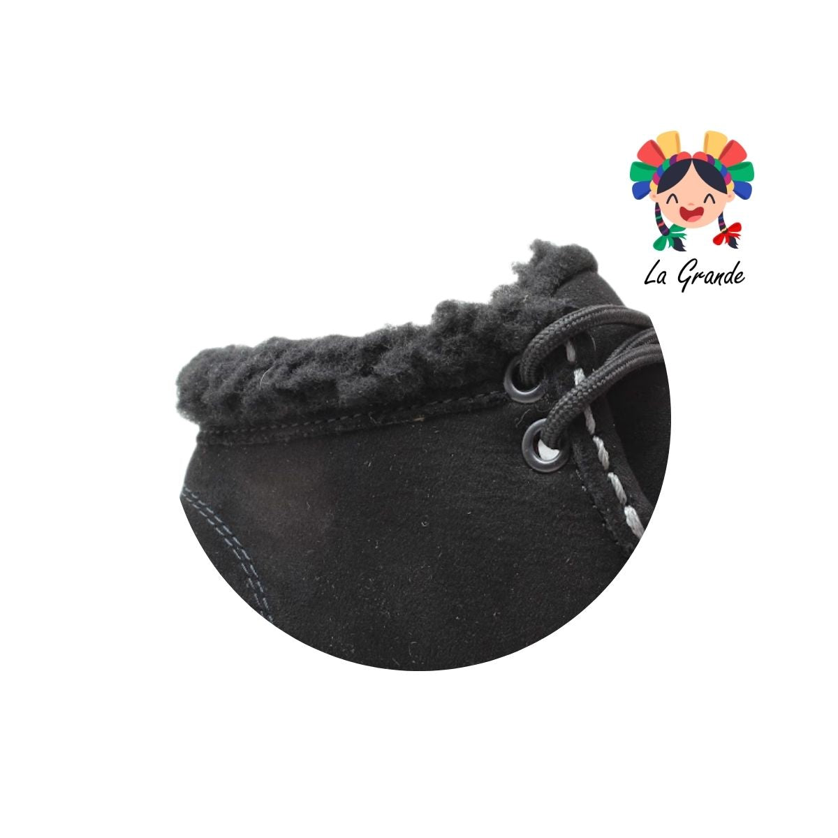 5017 BON WILD Negro Durazno Bota para Dama