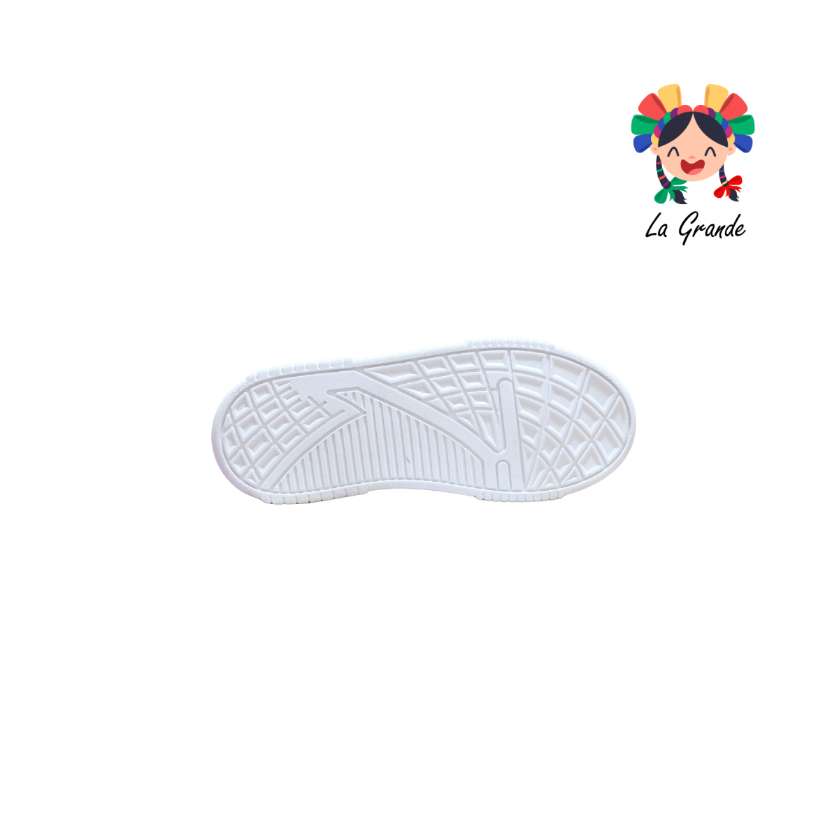 5030 FRIDAYS Blanco Lila Sint Tenis Casual para Dama