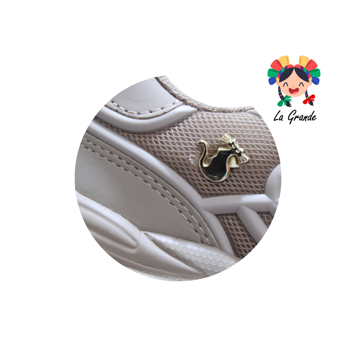 5032 SHADOW Avellana Tenis Casual para Dama