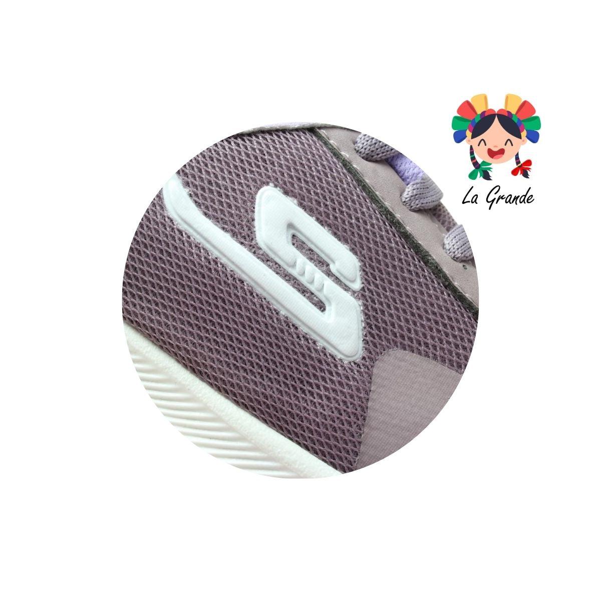 503 SPEIS10 Púrpura Lila Tenis Deportivo para Dama