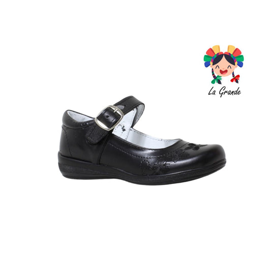 504 LUPITAS Negro Zapato Escolar para Niña y Dama