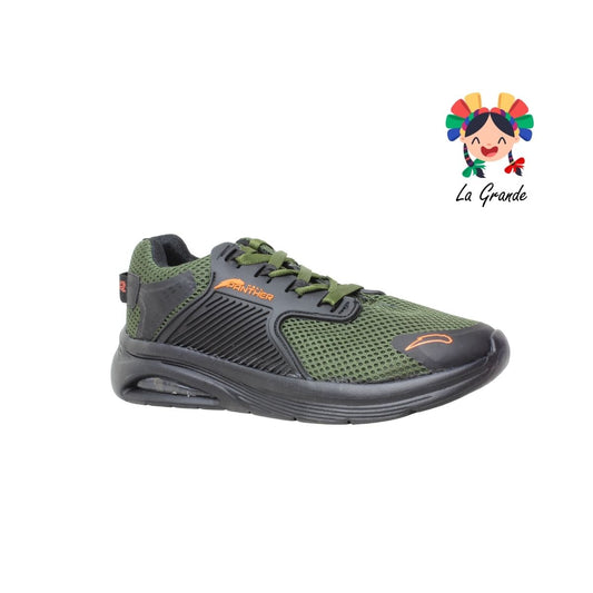5087 HELL PANTHER Olivo Nja Ngo Tenis Deportivo para Caballero