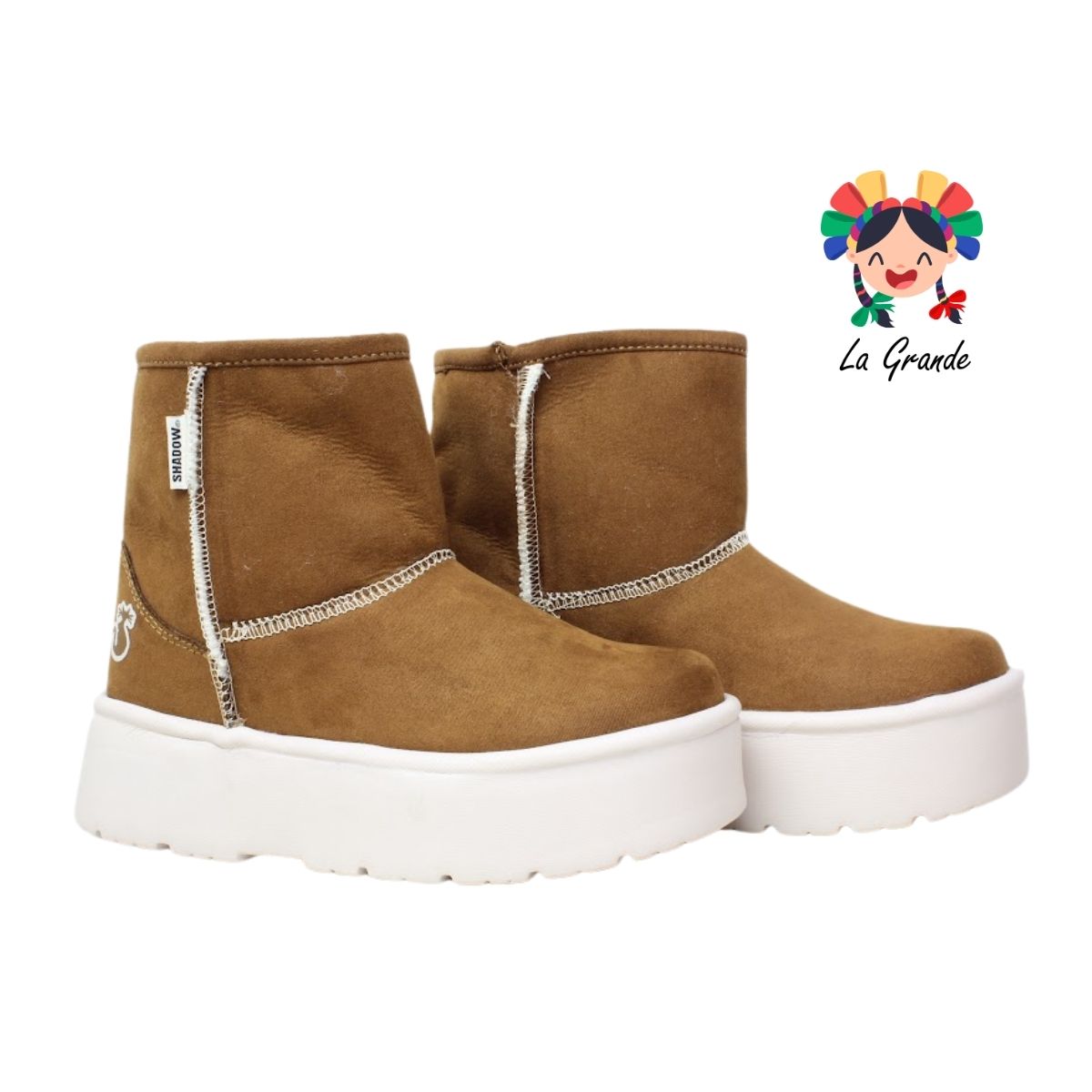 508 SHADOW Camel Durazno Bota para Dama