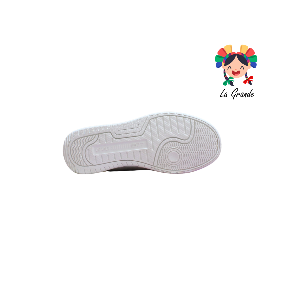 1043038 CHARLY Blanco Rosa Casual para Dama
